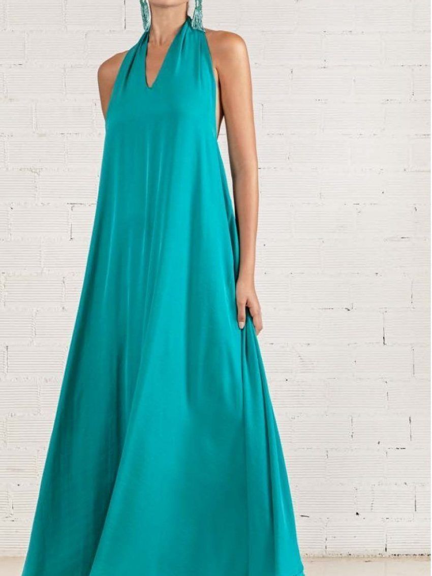 Vestido largo vuelo MOUTAKI