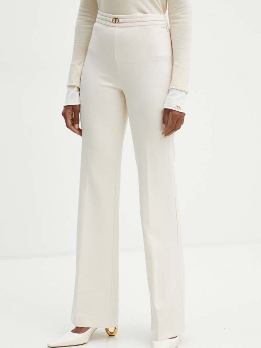 Pantalón de punto corte recto TWINSET