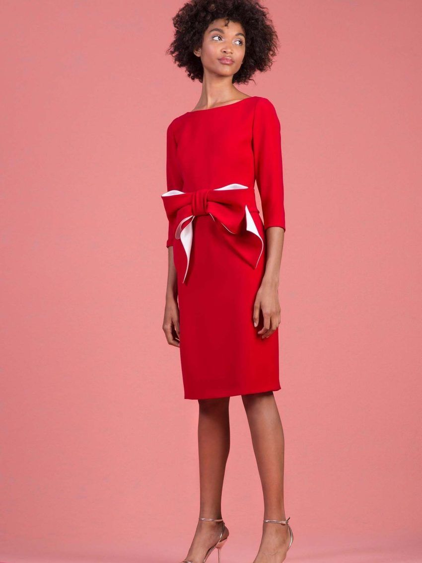 Vestido lazo MOSKADA