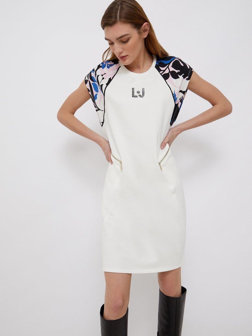 Vestido corto de felpa LIU JO